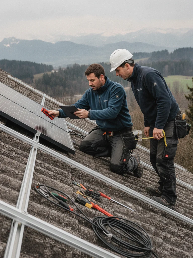 Étude & installation photovoltaïque à Martigny, Suisse romande